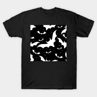 Bat Print T-Shirt